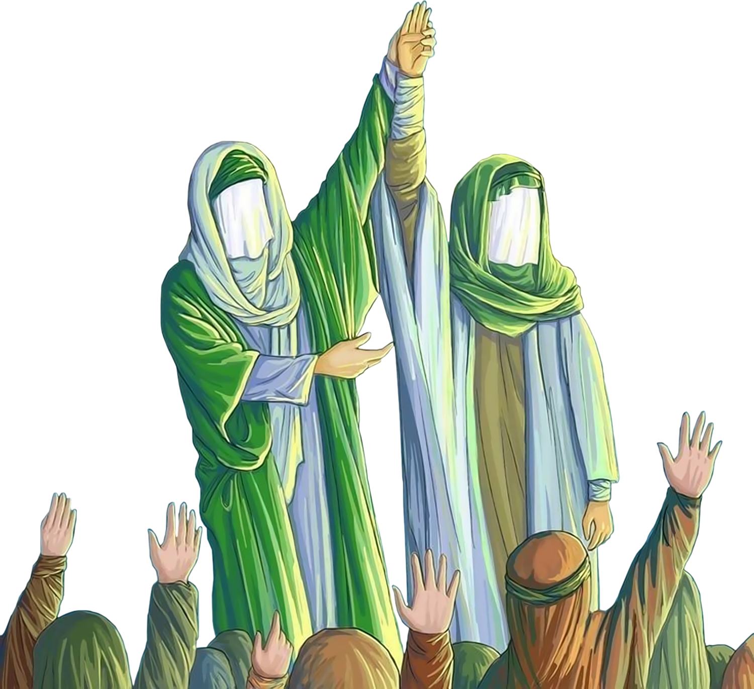 پوستر مسابقه غدیر خم (خلاصه خطبه شریف غدیر)